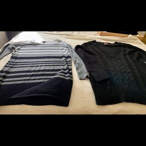 Pair of  women’s sweaters
